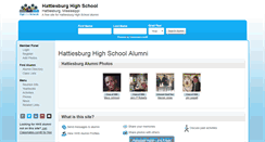 Desktop Screenshot of hattiesburghighschool.org